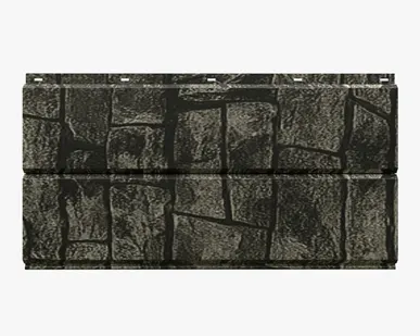 фото Сайдинг Потолочно-фасадная панель «Софит» покрытие Камень Россия, эконом, 0.4-0.45 мм