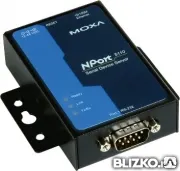 Фото №0 1-портовый асинхронный сервер NPort 5150A MOXA RS-232/422/485 в Ethernet