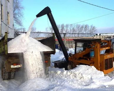 фото Снегопогрузчик