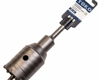 фото Буровая коронка SDS+ по бетону и кирпичу 50мм в сборе YOKO/TVB 109466/476439