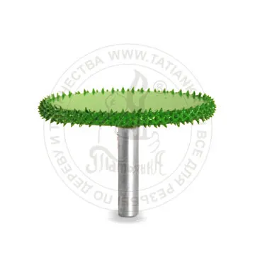 Фото №0 6RS2-70 - колесо, Ø хвостовика 6мм X Ø фрезы 50.8мм (coarse/зеленая)