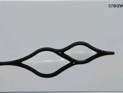 Фото №0 UFO Кнопка для инсталляции бело-черная GP1001.02