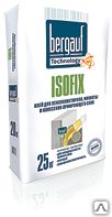 фото Клей для пенополистерола и мин ваты 25кг Бергауф ISOFIX