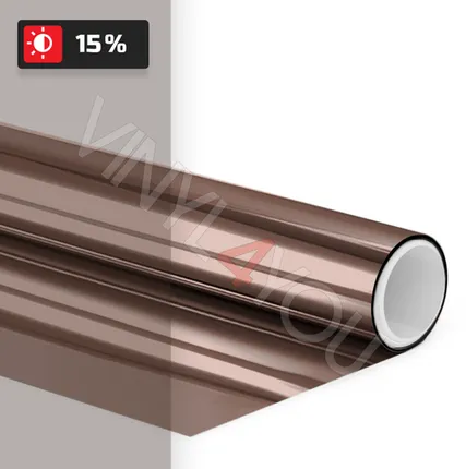 Фото №0 Зеркальная тонировочная пленка Bronze R15