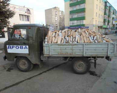 фото Дрова колотые, дуб, берёза