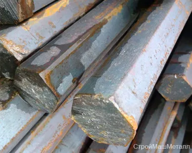 фото Шестигранник калиброванный 41 мм ст 09г2с ГОСТ 8560