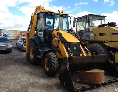 фото Аренда экскаватора погрузчика JCB в Щербинке