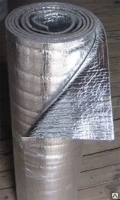 Фото №0 Изолон 3 мм фольгированный