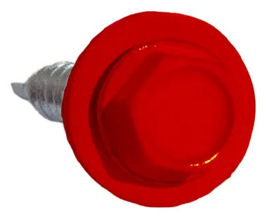 фото Саморез 5,5х19 HARDWEX RAL 3020 Красный насыщенный под насадку для крепления стальных листов к металлическим конструкциям 00000005969