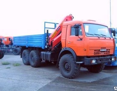фото Бортовой с краном-манипулятором PALFINGER PK 18500 КАМАЗ 43118