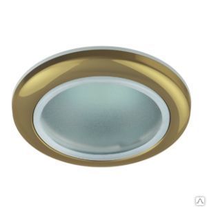 фото Светильник ЭРА WR1 GD влагозащищенный MR16, 12V220V, 50W золото