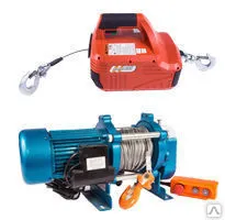 фото Лебедка TOR KCD-300 E21 (300 kg, 380 В) с канатом 70 м