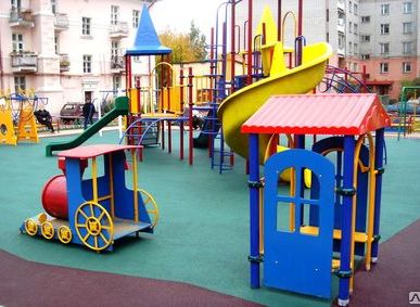 фото Покрытия из резиновой крошки