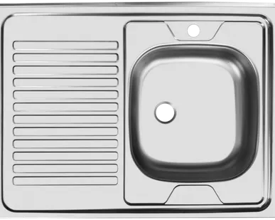 фото Мойка 60*60 (0,4) прав вып 1 1/2 Турция (глубина 13см)