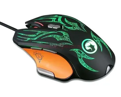 фото Игровая мышь Marvo G920 BK 8кн, 4 подсветки DPI 4000