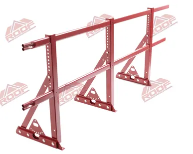 фото Ограждение кровельное ELITE Н-1200 40x20 (овал) ФАЛЬЦ RAL 3011 3 м.