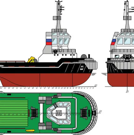 Фото №0 Буксир морской рейдовый, кантовщик
в