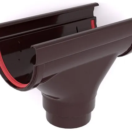 Фото №0 Воронка 135 ПВХ Grand Line шоколадный (RAL 8017)