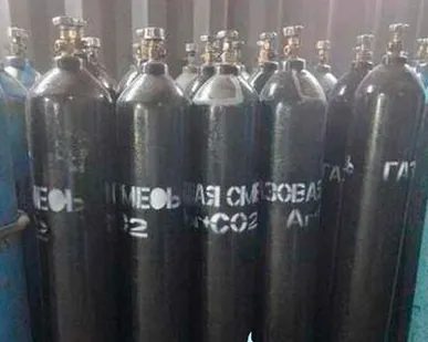 фото Сварочная смесь К15 , заправка баллона газовой смесью 20л