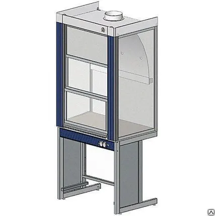 Фото №0 Шкаф вытяжной ЛАБ-PRO ШВ 120.70.225 KG, 1200х700х2250 мм
