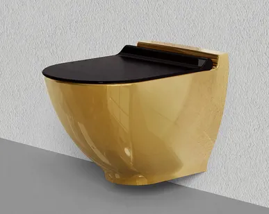 фото Унитаз W/H WC PAN (CONCEALED FIXING) WITH BIDET (Золотой)