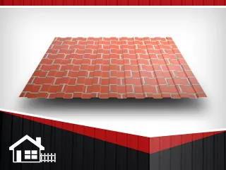 фото Профнастил С-8 RAL Кирпичная Кладка