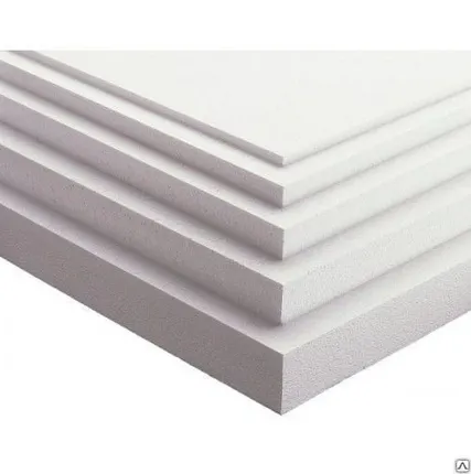 Фото №0 Пенополистирол ППС-10 Р-А р-р 1х0,5м-50мм (40л/м3)