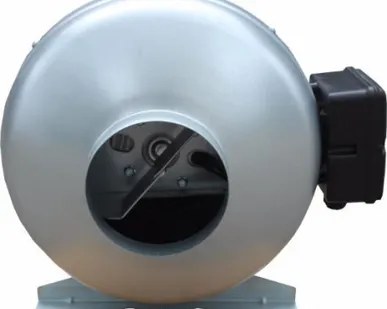 фото Вентилятор канальный круглый ВКК-125 с кронштейном