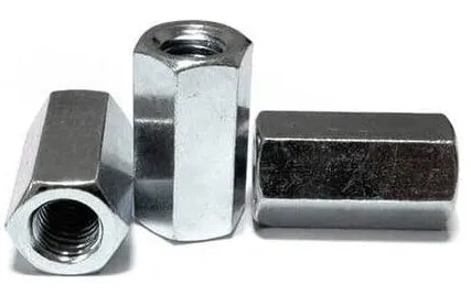 Фото №0 Гайка соединительная оцинкованная М12 DIN6334 10шт