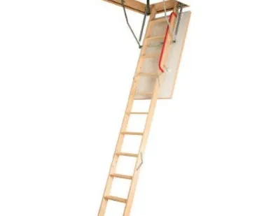 фото FAKRO Складная деревянная чердачная лестница LWK Plus (70х120см h=280см)