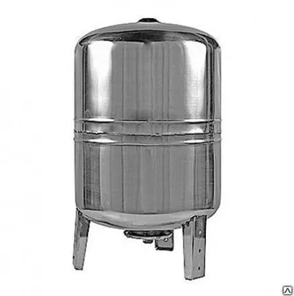 Фото №0 Гидроаккумулятор Unipump 100 л. (нерж.) вертикальный