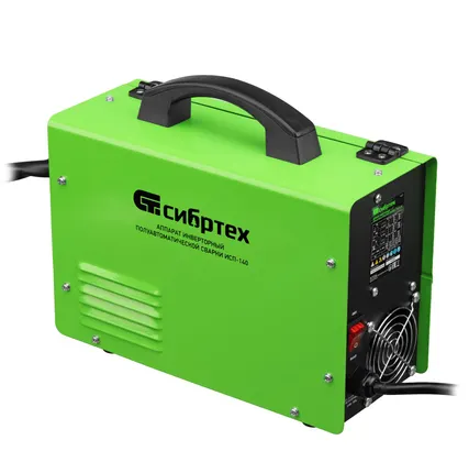 Фото №1 Полуавтомат сварочный 94321 Сибртех ИСП-140, MIG/MAG, ММА, TIG-Lift, ток 20-140 А, ПВ 60%