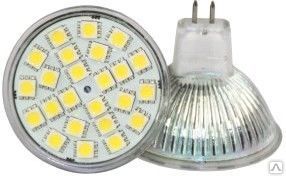 фото LED-MR16-5W/220V/4000K Лампа энергосберегающая /холодный белый свет