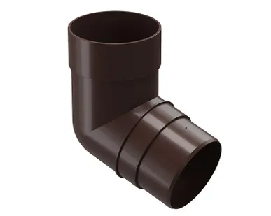 фото Колено водоотводное 72, шоколад Дёке PREMIUM