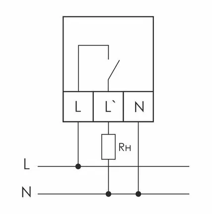Фото №1 Реле напряжения CP-721-1 (однофазное; цифровая индикация; напряжение питания 50-450В контакт 1NO 63А встроен. таймер регистрация аварий в памяти индикация текущего напряжения) (аналог УЗМ) F&F EA04.009.013