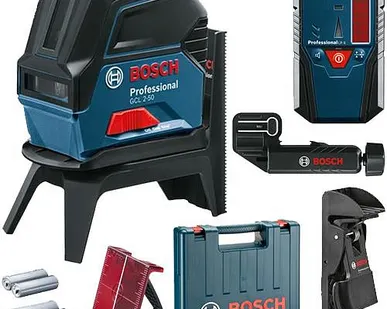 фото Лазерный нивелир Bosch GCL 2-15G + RM1 + BM3 + кейс (0.601.066.J00)