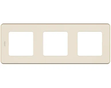 фото Рамка 3-м Inspiria сл. кость Leg 673951