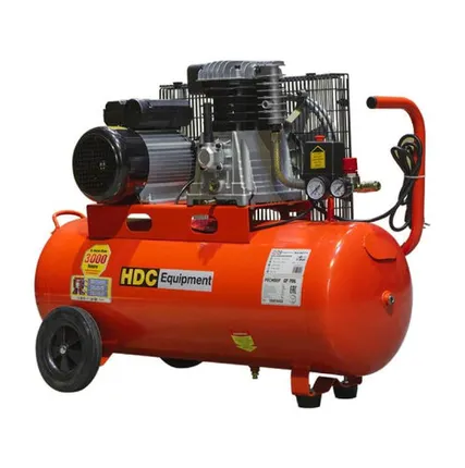 Фото №0 Компрессор HDC HD-A071 ременной (396 л/мин, 10 атм, ременной, масляный, ресив. 70 л, 220 В, 2.20 кВт)