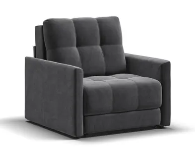 фото Кресло-кровать BOSS LOFT велюр Monolit серый