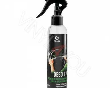 фото Дезинфицирующее средство для рук и поверхностей на основе изопропилового спирта DESO C9 (флакон 250