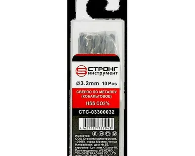 фото Сверло по металлу кобальтовое 3.2мм Cobalt 2%