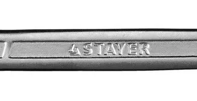 фото Ключ STAYER &quot;PROFI&quot; гаечный комбинированный Cr-V сталь, хромированный, 13мм