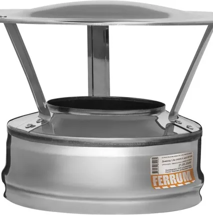 Фото №0 Оголовок 150х250 (430/0,5мм + нержавейка) Феррум