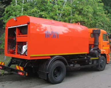 фото Гидродинамическая промывка, прочистка канализации