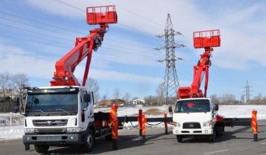 фото Аренда автовышек от 10 м до 60 метров
