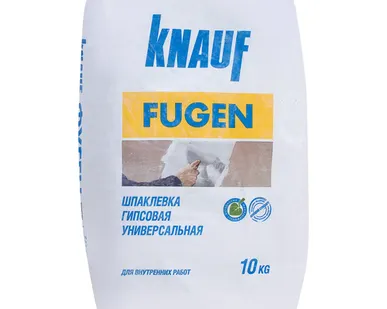 фото Шпатлевка гипсовая Кнауф Фуген 10 кг