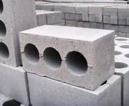 Фото №0 Шлакоблок пустотелый, пропаренный