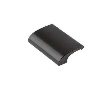 фото Ручка балконная Internika DE LUXE, черный матовый RAL 9005M металлическая