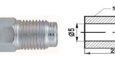 фото Штуцер тормозной трубки 105x