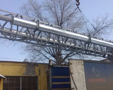 фото Дымовые трубы для котельных установок
